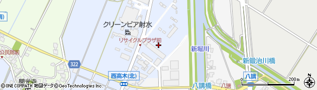 富山県射水市西高木1200周辺の地図