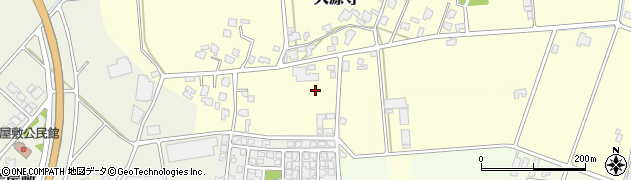 富山県高岡市大源寺周辺の地図