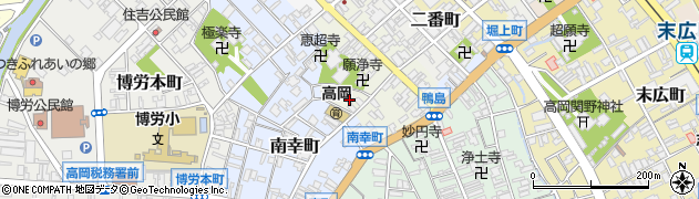 富山県高岡市鴨島町133周辺の地図
