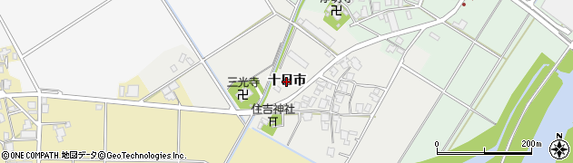 富山県高岡市十日市周辺の地図