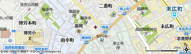 富山県高岡市鴨島町15周辺の地図