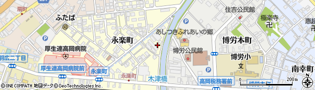 富山県高岡市永楽町1周辺の地図