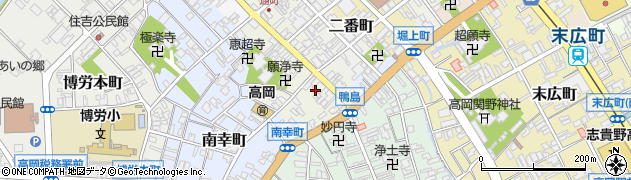 富山県高岡市鴨島町16周辺の地図