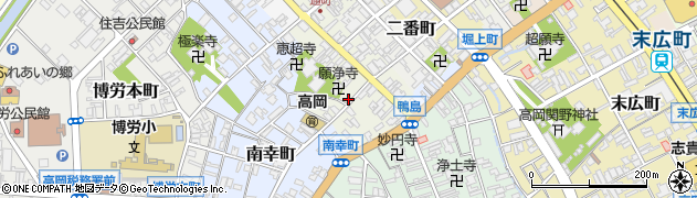 富山県高岡市鴨島町3周辺の地図
