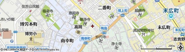 富山県高岡市鴨島町20周辺の地図