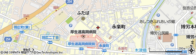 富山県高岡市永楽町6周辺の地図