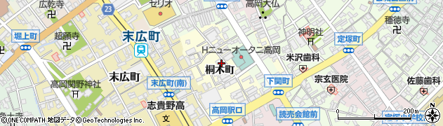 富山県高岡市桐木町46周辺の地図