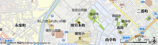 博労本町公園周辺の地図