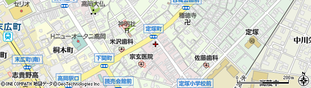 ヨシダ時計眼鏡店周辺の地図