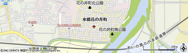 富山県富山市水橋花の井町周辺の地図