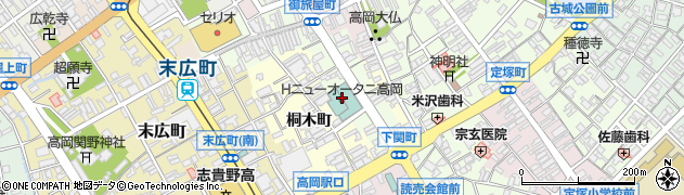 ホテルニューオータニ高岡総務・人事・経理周辺の地図