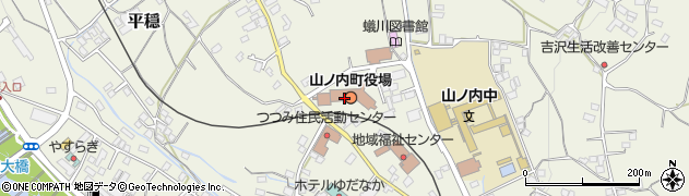日本医大杣クラブヒュッテ周辺の地図