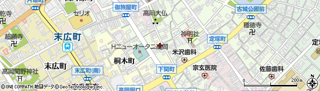 富山県高岡市大仏町1274周辺の地図