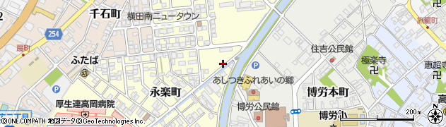 富山県高岡市永楽町9周辺の地図