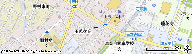トヨタカローラ富山株式会社　高岡店テクノショップ周辺の地図