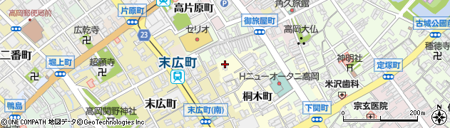富山県高岡市桐木町26周辺の地図