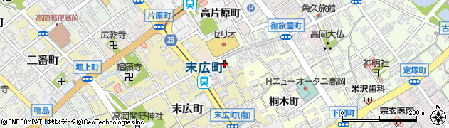 ヤナギ屋洋服店周辺の地図