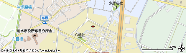 富山県射水市高木周辺の地図