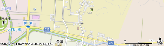石川県かほく市笠島イ70周辺の地図
