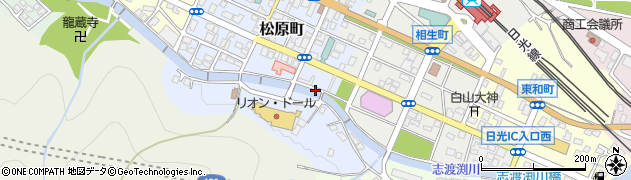 志渡渕橋周辺の地図