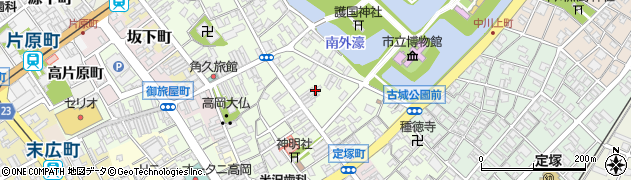 富山県高岡市大手町2周辺の地図