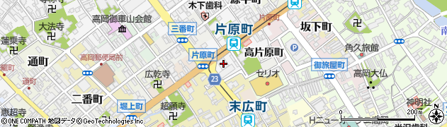 富山県高岡市片原町1周辺の地図