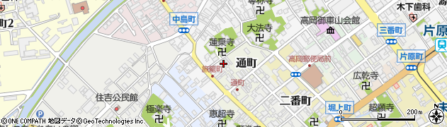 富山県高岡市風呂屋町2周辺の地図