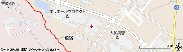栃木県さくら市鷲宿4814周辺の地図