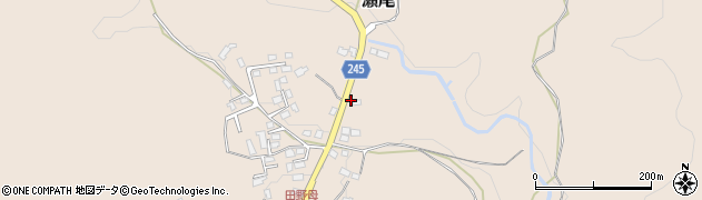 栃木県日光市瀬尾1314周辺の地図