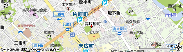 富山県高岡市片原町1149周辺の地図