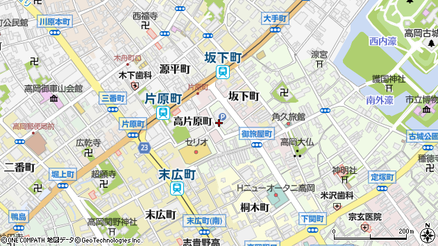 〒933-0028 富山県高岡市大福院の地図