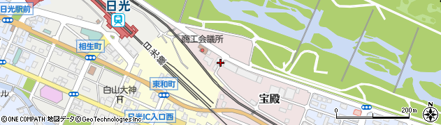 読売センター　日光周辺の地図
