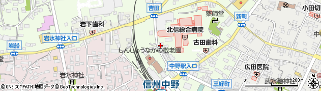 松栄寿司 中野駅前店周辺の地図