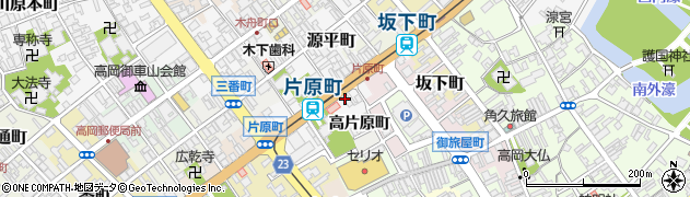 富山県高岡市片原町12周辺の地図