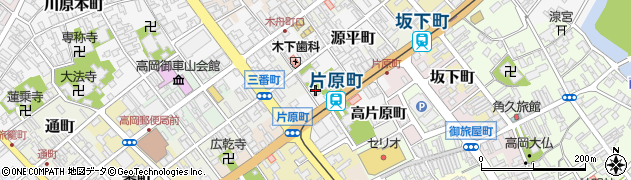 富山県高岡市片原町56周辺の地図