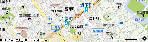 富山県高岡市片原町14周辺の地図