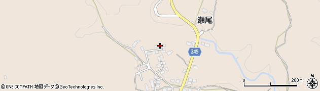 栃木県日光市瀬尾1356周辺の地図