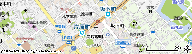 富山県高岡市片原町21周辺の地図