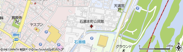 富山県高岡市石瀬本町周辺の地図