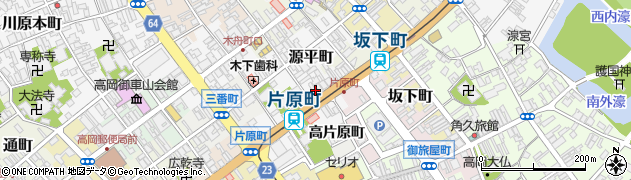 富山県高岡市片原町45周辺の地図