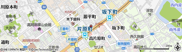 富山県高岡市片原町44周辺の地図