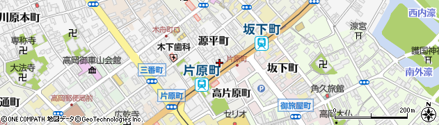 富山県高岡市片原町43周辺の地図