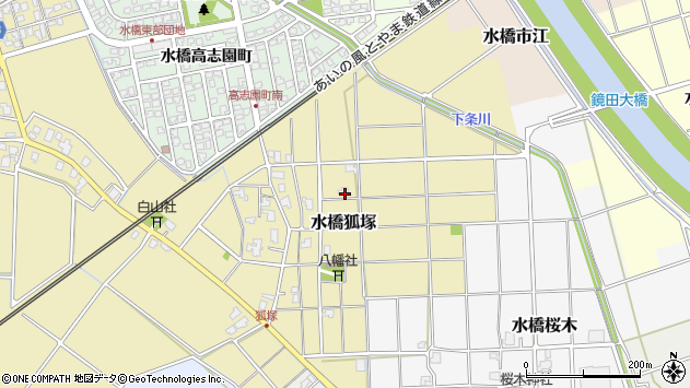 〒939-0534 富山県富山市水橋狐塚の地図