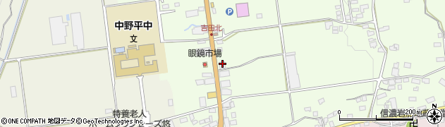 ミニミニ　ＦＣ信州・中野店周辺の地図