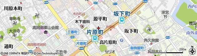 富山県高岡市片原町48周辺の地図