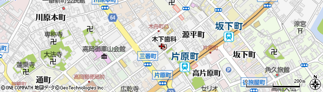 富山県高岡市源平町55周辺の地図