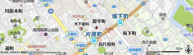 富山県高岡市源平町83周辺の地図