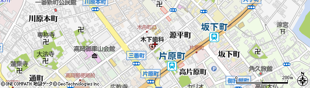 富山県高岡市源平町51周辺の地図
