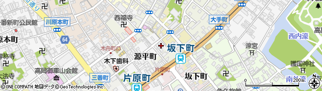 富山県高岡市源平町58周辺の地図