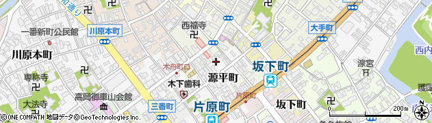 富山県高岡市源平町24周辺の地図